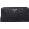 PRADA サフィアーノトライアングルジッパー長財布 158197806 [P]