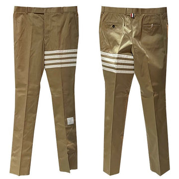 THOM BROWNE Chino-Hose aus Baumwoll-Twill-Nick 4 Streifen unkonventionell (MTU245A 03788 275) 142765464 [P]