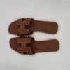 Hermes Oran Sandals Gold H021056Z03 158198575 [P]