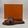 Hermes Oran Sandals Gold H021056Z03 158198575 [P]