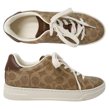 Coach Tennis Highline Canvas Women's Sneakers CCN67 XH9 158196356 [P]