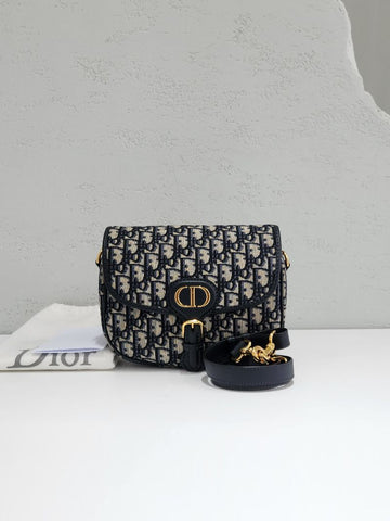 Dior Oblique Bobby Medium Gold Shoulder Bag M9319UTZQ 158223019 [P]