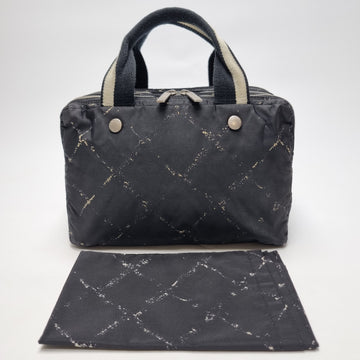 CHANEL Old Travel Tote Bag Handbag (Rare Item, Pouch Included) 604-16 158225766 [P]