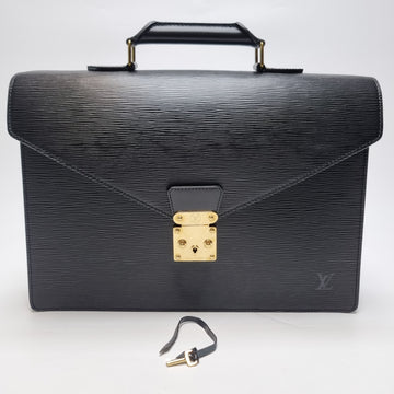 LOUIS VUITTON Serbièt Aktentasche Schwarz Unisex (Premium, Aktentasche) 601-23 158227830 [P]