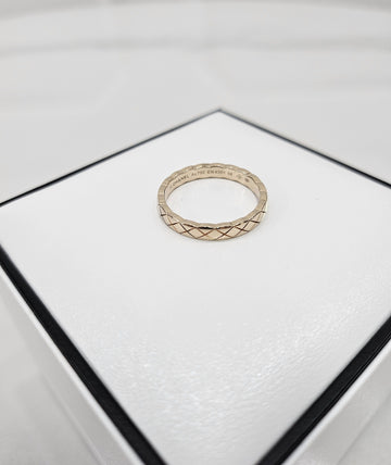 CHANEL Coco Crush Beige Gold Mini 58 Size 17 158229329 [P]
