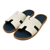 HERMES Blanc Gourmet Sandalen Blau Celestine Herren 42.5 158229448 [P]