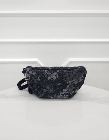 GUCCI Denim Gürteltasche groß 851706 153196318 [P]