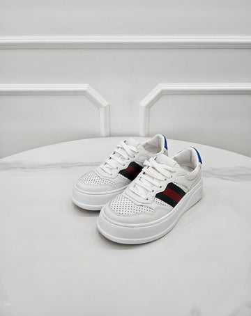 GUCCI Web-Detail-Sneaker 34.5 669698 148423149 [P]