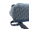 Dior Oblique Jacquard Saddle Backpack Blue 158279690 [P]