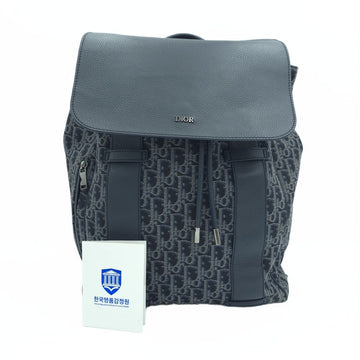 DIOR Oblique Jacquard Rucksack Blau 30 x 40 x 16 cm 158279690 [P]
