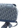 Dior Oblique Jacquard Saddle Backpack Blue 158279690 [P]