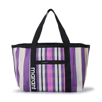 Isabel Marant DARWEN Logo Stripe Tote Bag A1X17M 86PE 144701697 [P]
