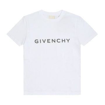 GIVENCHY アキタイフ ロゴ 子供用 半袖 Tシャツ（大人着用可能） 146711826 [P]