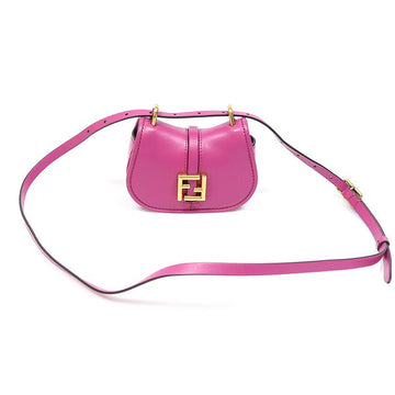 FENDI C'MON Nano-Crossbody aus rosa Kalbsleder 7AS219 158298899 [P]