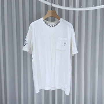 Chrome Hearts Cross Print Short Sleeve T-Shirt White (A Grade/XL) 158299409 [P]