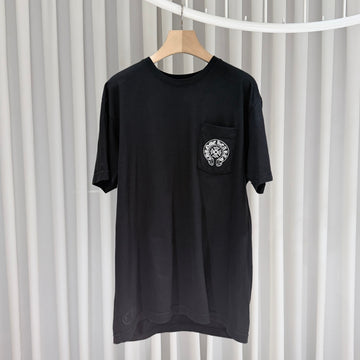 CHROME HEARTS ホースシュー 蹄鉄ロゴ プリント 半袖 Tシャツ ブラック 158299431 [P]