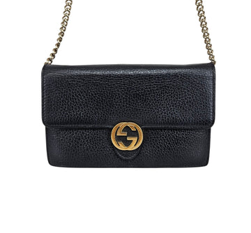 GUCCI Interlocking GG Kette Crossbody Bag 158299794 [P]
