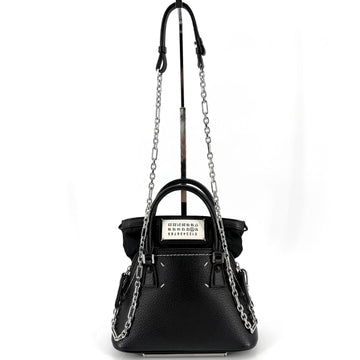 MAISON MARGIELA 5ac マイクロチェーン クロスボディバッグ 158306891 [P]