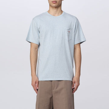 MAISON KITSUNE トリカラー フォックス パッチ Tシャツ FM00120KJ0010 H429 48214632 [P]