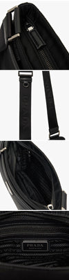 Prada Re-Nylon Triangle Logo Crossbody Bag 156331301 [P]