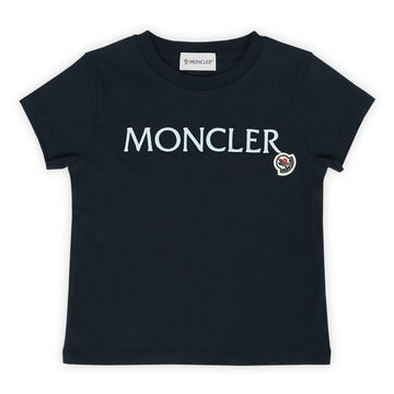 MONCLER Kids T-Shirt mit Logo-Patch (Navy) 8C00005 83907 778 8,10A 74229427 [P]
