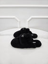 Prada Shearling Mule Triangle Logo 1D109 35.5 158310754 [P]