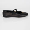 PRADA 38 Größe Dreieckslogo Ballett-Flatschuhe 1F567N 157548447 [P]