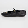 PRADA 38 Größe Dreieckslogo Ballett-Flatschuhe 1F567N 157548447 [P]