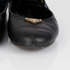 PRADA 38 Größe Dreieckslogo Ballett-Flatschuhe 1F567N 157548447 [P]