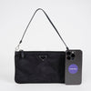 Prada Mini Saffiano Nylon Tote Bag Black 157549293 [P]