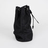 Prada Re-Nylon Bucket Strap Pouch Black 157896167 [P]
