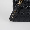 DIOR Klein Leder Damen Tote Bag Schwarz 158090206 [P]