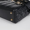 DIOR Klein Leder Damen Tote Bag Schwarz 158090206 [P]