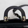 DIOR Klein Leder Damen Tote Bag Schwarz 158090206 [P]
