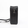 BALENCIAGA Leder Dreiecks Duffel Schultertasche Schwarz 157895427 [P]
