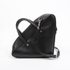 BALENCIAGA Leder Dreiecks Duffel Schultertasche Schwarz 157895427 [P]