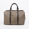 GUCCI Boston Tasche aus beschichtetem Canvas in Dunkelbraun 158155371 [P]