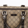GUCCI Boston Tasche aus beschichtetem Canvas in Dunkelbraun 158155371 [P]