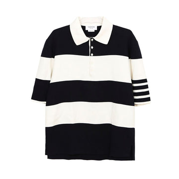 Thom Browne 4 Bar Stripe Polo T-Shirt 4 Size 158171062 [P]