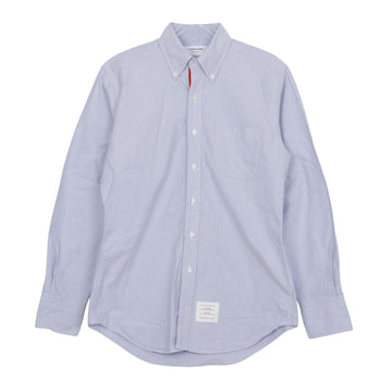 Thom Browne Hidden 3-Stripe Oxford Shirt 157797401 [P]