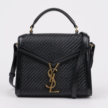 Saint Laurent Cassandra Mini Top Handle Tote Shoulder Bag 655865 157898554 [P]