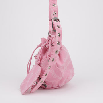 Balenciaga XS Bucket Bag Denim 158089383 [P]