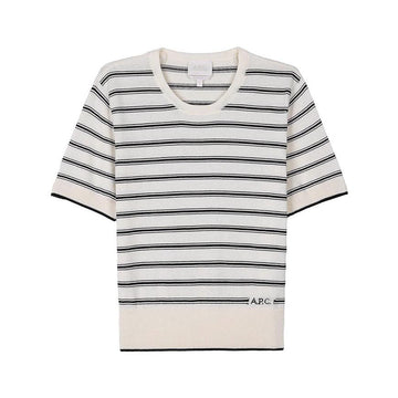 APC Striped Short Sleeve T-Shirt 158313684 [P]