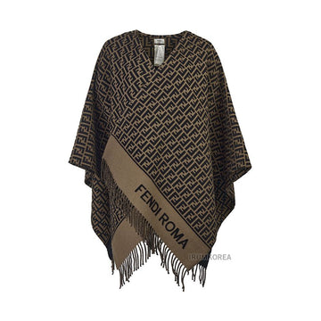 FENDI Woll-Cashmere-Poncho 158313691 [P]