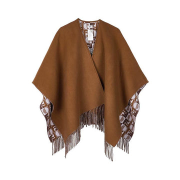 Fendi Wool Cashmere Reversible Poncho 158313714 [P]