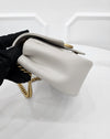 Gucci GG Marmont Mini Chain Shoulder Bag Gray 739682 150543345 [P]