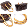 LOUIS VUITTON モノグラム ヴェルニ アマランス サミット ドライブ トートバッグ 158314997 [P]