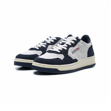 AUTRY Medalist Low Suede Sneakers White Blue AULM-SH03 152735263 [P]
