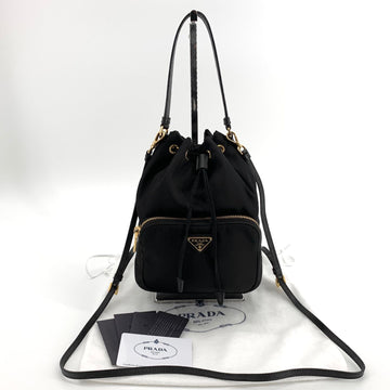 PRADA リナイロン ポコノ バケットバッグ クロスバッグ 1BH038 158315329 [P]