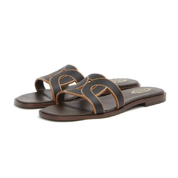 TODS Catenan flache Sandalen braun MID 9999 47353845 [P]